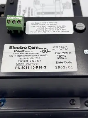 USED ELECTRO CAM ELECTRO CAM P5-5011-10-P16-G