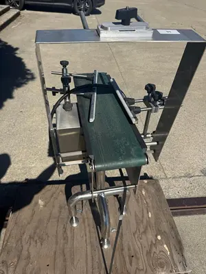 Conveyor, Belt, 5-3/4” X 21” & 25”,  (2) Belt Conveyors, Stainless Steel, #5991591