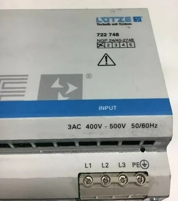 Used Lutze 722748 Power Supplies Indiana US | J&J Industrial Supply #513368