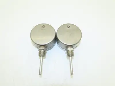 Weksler Instruments BM2-23 Thermometer 0-200°F 3" Dial Guage 1/2" NPT Lot of 2