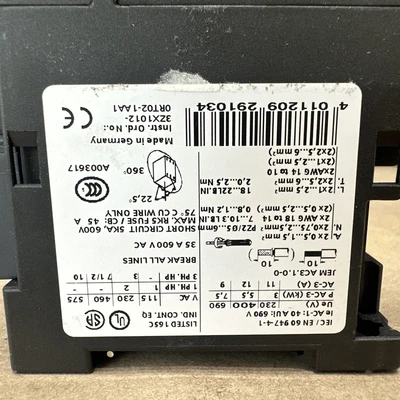 USED Siemens 3RT1024-1B