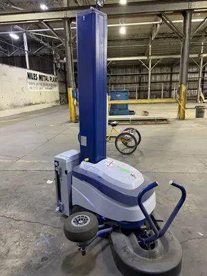 2023 ROBOPAC ROBOT MODEL #S7 PVS PORTABLE SHRINK WRAPPER MACHINE: YOBRO #25236