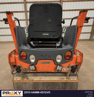 Used 2013 HAMM HD12VO Tandem Rollers Ohio US | Proxy Equipment #1426043