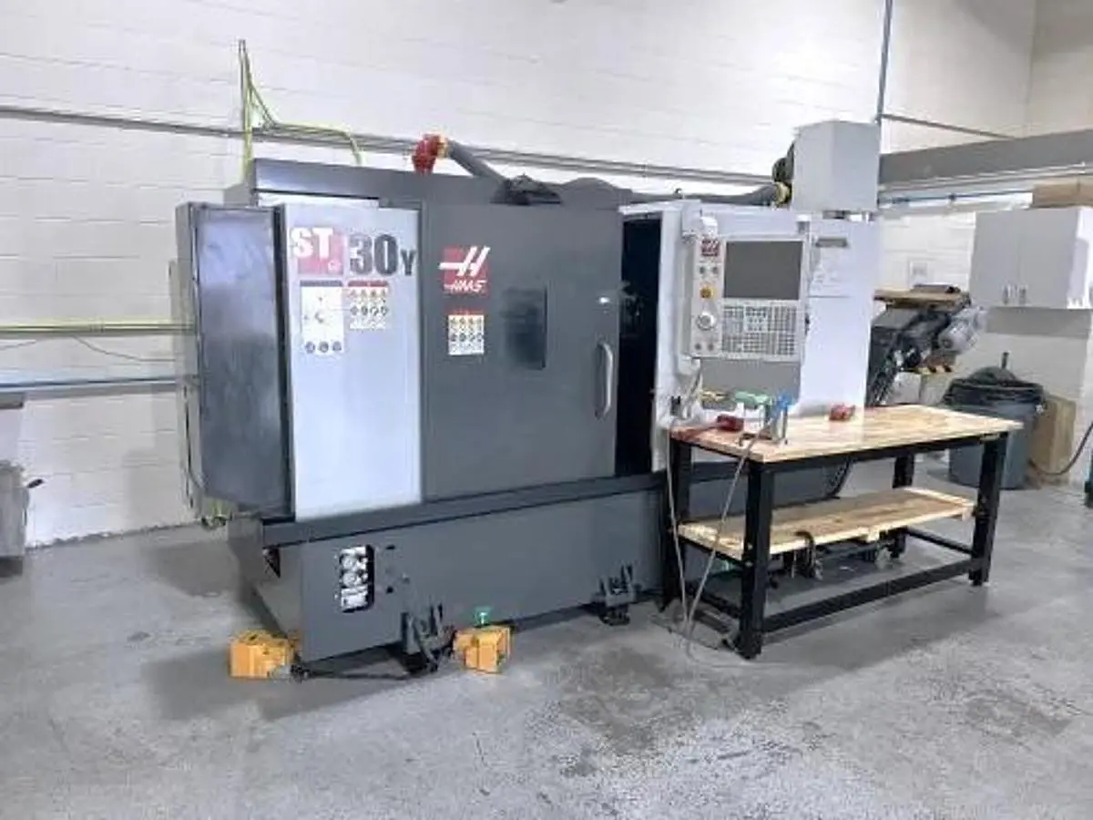 Used 2022 HAAS ST-30Y CNC Lathes Michigan US | Legacy CNC Machinery, LLC #1493439