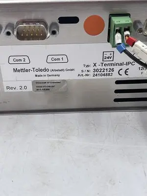 Used METLAR TOLEDO METLAR TOLEDO X-TERMINAL-IPC Computer Accessories | ND Industrial Surplus #1216039