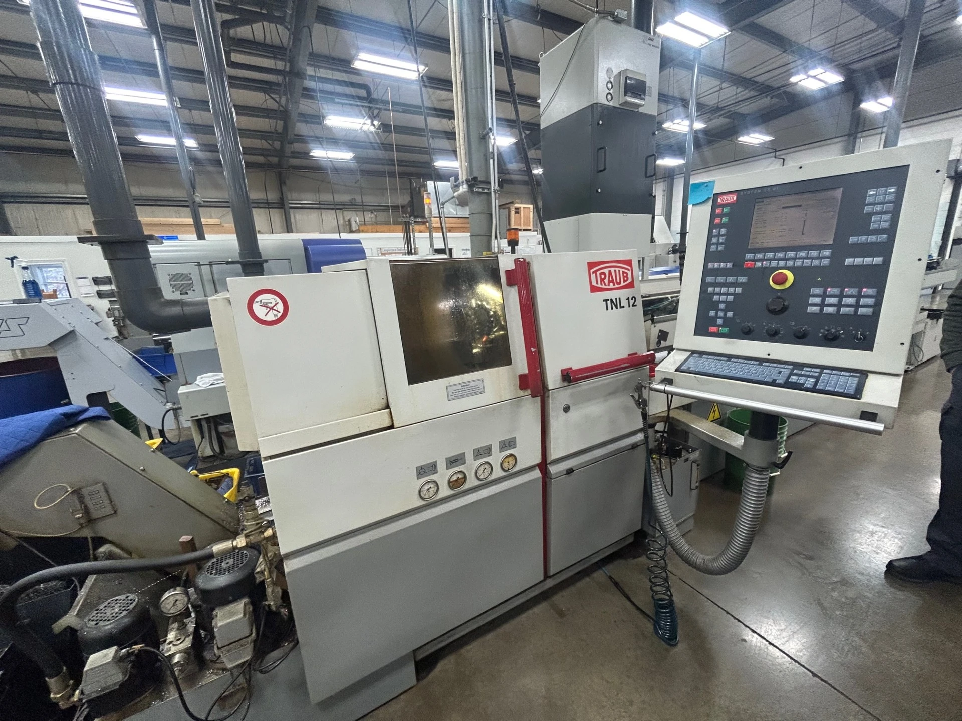 2005 Traub TNL 12 Sliding Headstock Automatic Lathe