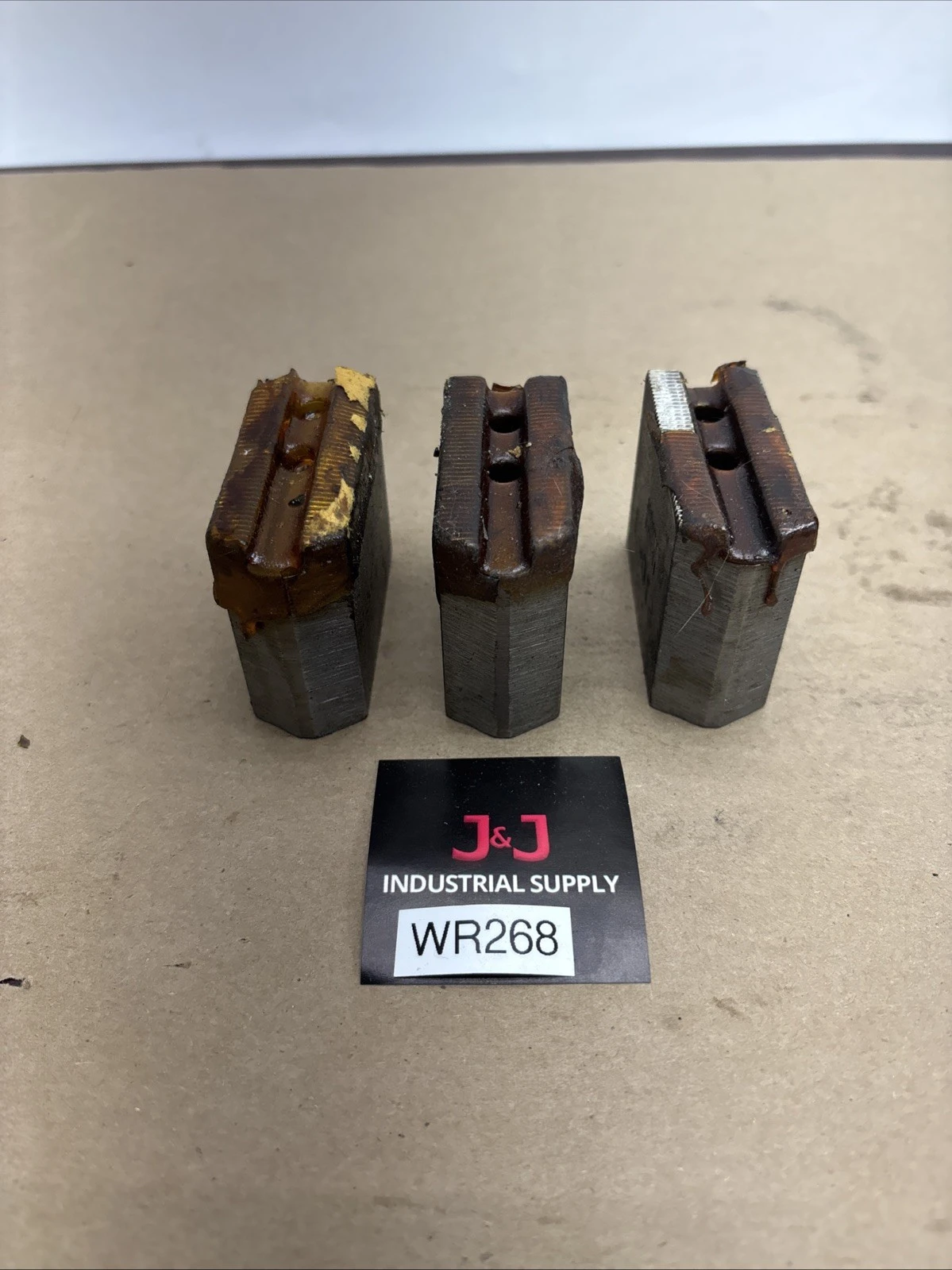 Abbott KTT5S1 Soft Lathe Chuck Jaw Set Of 3 Fast Shipping Warranty.