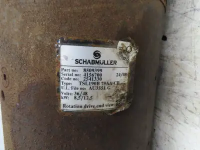 Schabmuller 8509399 Hyster Forklift E60Z Hydraulic Motor Pump 36/48V 8,5/12,5kW