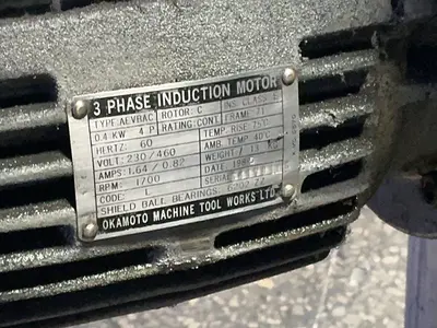 Used OKAMOTO ACC124N Reciprocating Surface Grinders Ohio US | HGR 24 #1456050