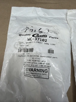 NEW Curtis WC-37102