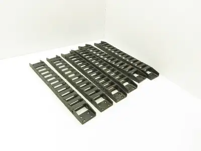 Tsubaki Energy Chain Cable Carrier 18mm H 50mm W 19" Length Lot of 6
