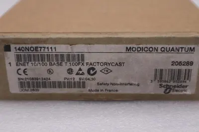 140NOE77111 Modicon Excellent Ethernet 140-NOE-771-11 SEALED NEW UNIT STOCK G345