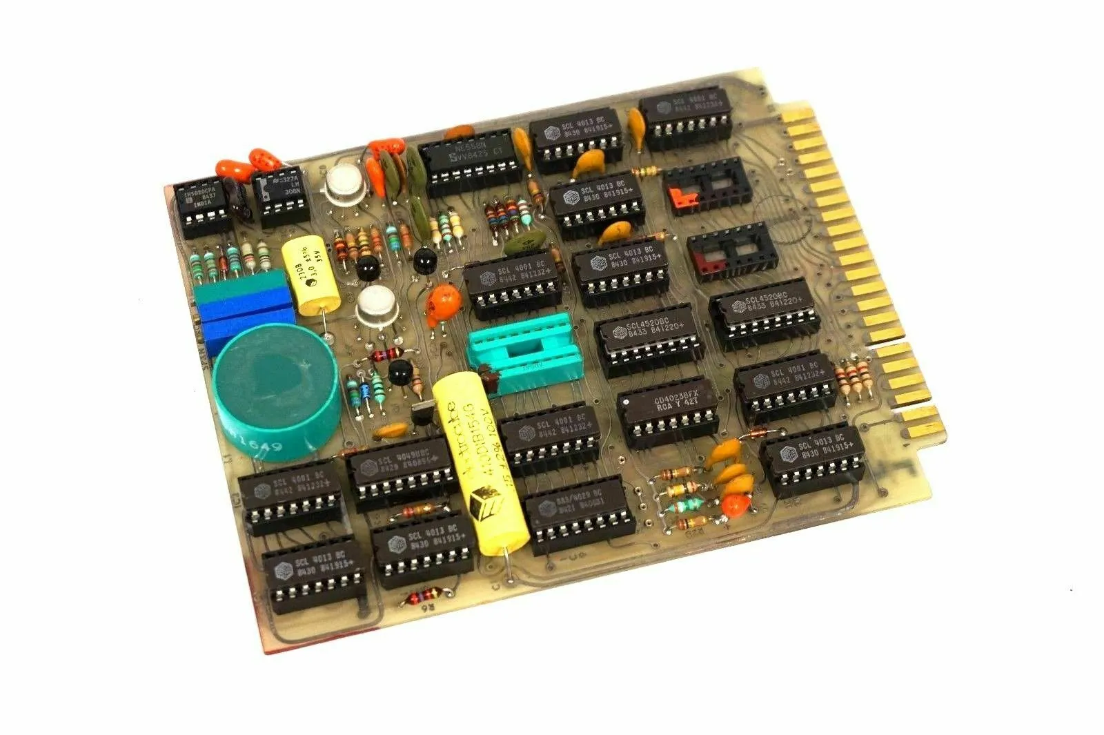 USED SCHEMATIC D18772 PCB 2 DIGITAL CONTROL BOARD