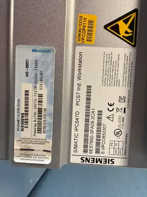 *3065 Siemens Simatic IPC547D PCS7 6ES7660-3FA08-2CA1 (9.6.4)