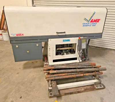 LNS Quick Load Bar Feeder SERVO S2 Q.L. LNS-SA 2534 Bar loader LNS Quick loader