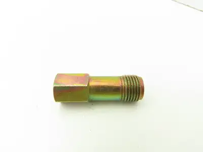 3/8" Tube OD x 5/8" UNF  Steel Inverted 45° Flare Fitting Long Nut  - Lot of 50