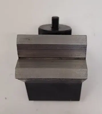 MACHINIST V-BLOCK - H: 2-7/8”, W: 2-1/2”, L: 2” DIMENSIONS