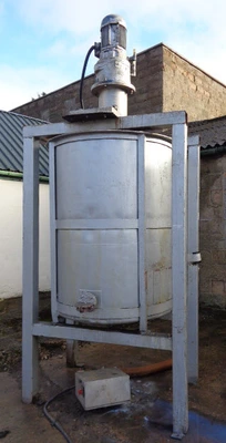 1,000L S/S Gate Paddle Stirrer 2.2 kw