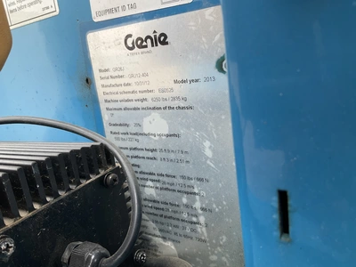 Used 2013 GENIE GR26J RUNABOUT VERTICAL MAST LIFT Vertical Mast Lifts Michigan US | Miedema Asset Management Group #1406856