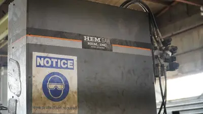 Used 1999 HEM V130HM Vertical Band Saws Illinois US | Aucto #1418309