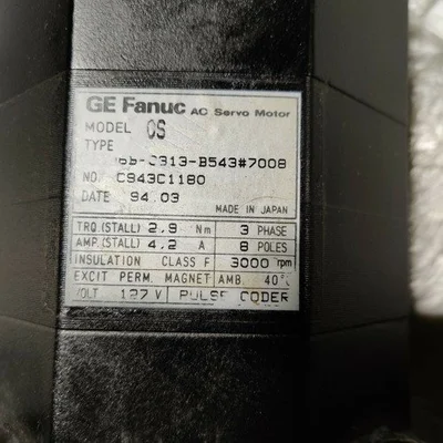FANUC A06B-0313-B543 / A06B0313B543  AC Servo motor