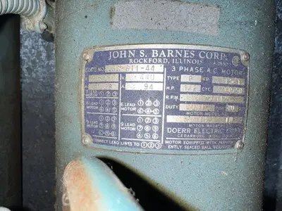 USED WABASH WABASH  PRESS