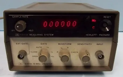 QTY. 1. HEWLETT PACKARD 5300A MEASURING SYSTEM WIT...