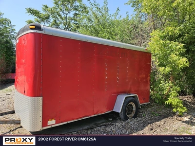 Used 2002 FOREST RIVER CM612SA Box Trailers Illinois US | Proxy Equipment #1385012
