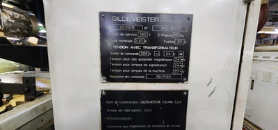 USED 1990 GILDEMEISTER GS-20-6