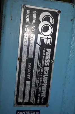 15,000 LB X 42" X .062" COE SERVO FEEDLINE