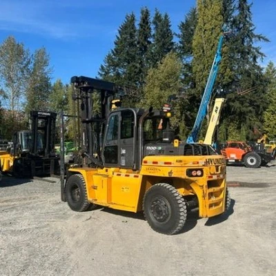 Used 2019 HYUNDAI 110D-9 Internal Combustion Forklifts: Pneumatic Tire British Columbia CA | Leavitt Machinery #1494074
