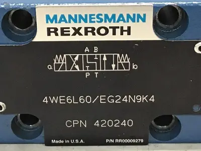 USED REXROTH 4WE6L60/EG24N9K4