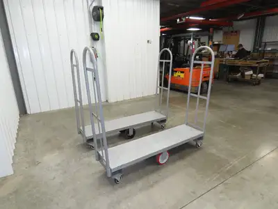 Winholt 30060D U-Boat Utility Cart Truck 60x18x60" 2000lbs Warehouse Lot of 2