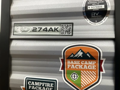 Used 2022 CHEROKEE 274AK Campers, Caravans, Motorhomes Michigan US | Miedema Asset Management Group #1330197