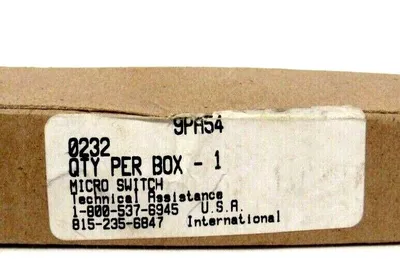 NEW HONEYWELL / MICRO SWITCH 9PA54 LIMIT SWITCH