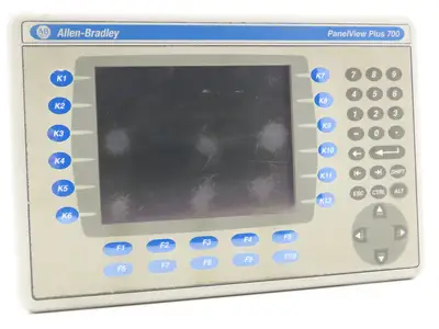 Allen Bradley 2711P-B7C4A8 PanelView Plus 700 Keypad/Touch W/Module 2711P-RDB7C