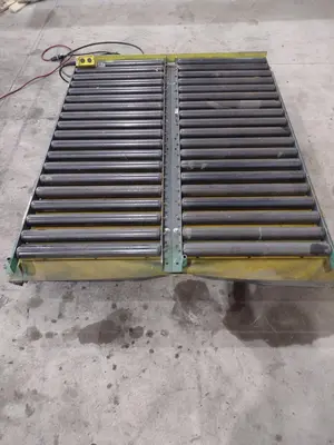 3500 LB X 60" X 48" SOUTHWORTH MODEL #LS4-36 HYDRAULIC SCISSOR LIFT TABLE, 110V SINGLE PHASE: STOCK #20924