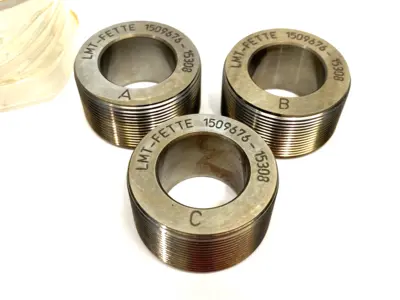 New | in-Stock LMT FETTE EVOLINE THREAD ROLLERS M10-12X1,25 1K HS TYPE 2 Thread Rollers | Maverick Industrial Sales #1100459