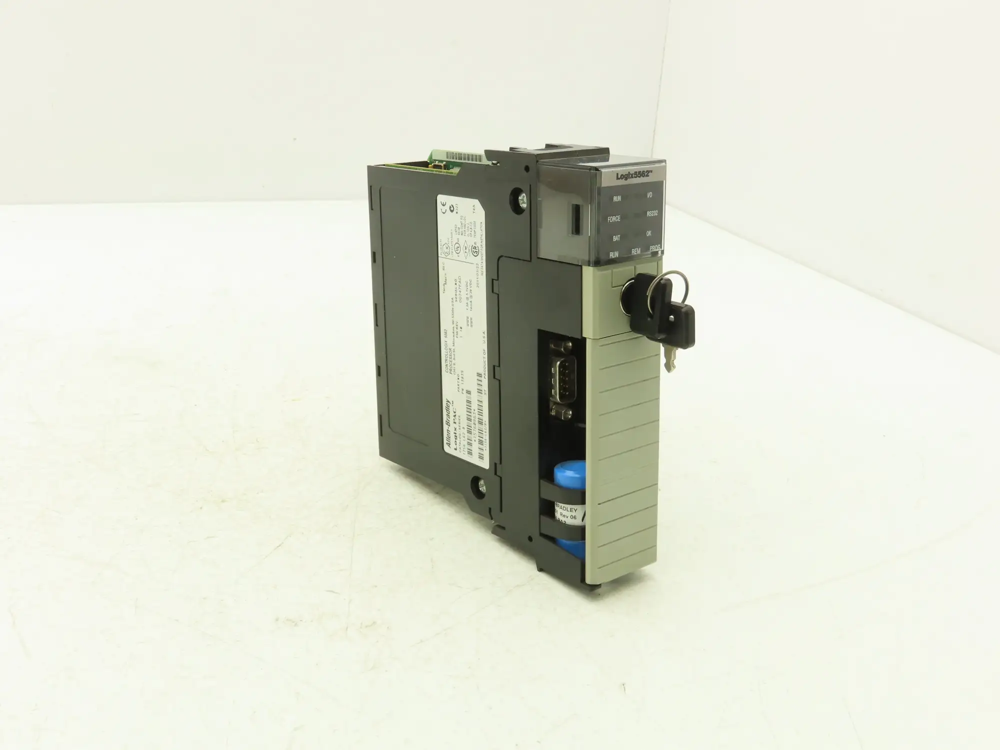 Allen Bradley 1756-L62 ControlLogix 5562 Processor Logix Pac Ser B Fw Rev 1.10