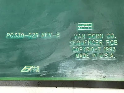 USED VAN DORN PC330-029 330-029