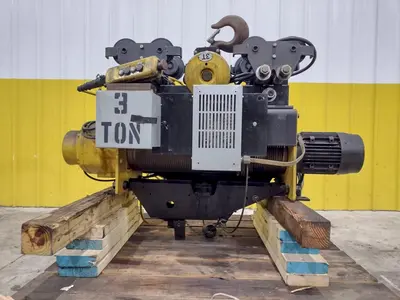 3 TON DETROIT CABLE HOIST: STOCK #22136