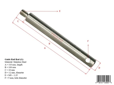 Guide Rail Rod