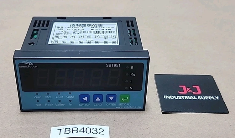 Used SBT SBT951-T Miscellaneous Equipment (Electrical & Power) Indiana US | J&J Industrial Supply #1076629
