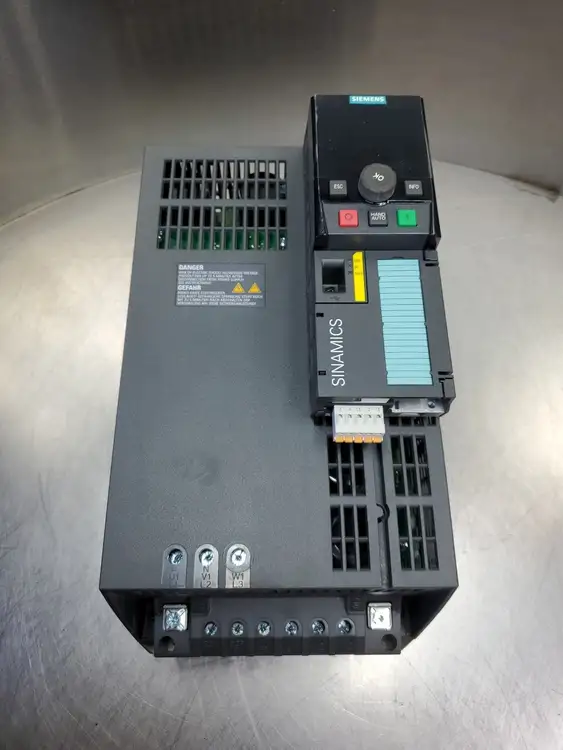 Used Siemens 6SL3224-0BE27-5UA0 SINAMICS Power Module 240 Drive, 15HP Variable Speed Drives | Palmetto Automation #1156068