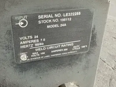 Used MILLER 24A Welding Machinery (Other) Ohio US | HGR 24 #1265875