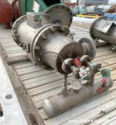 Used Fairey Microfiltrex LTD (Porvair) Stainless Steel Dust Collector / Pulse Jet Filter System