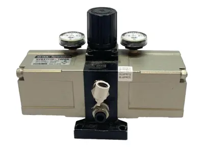 Used SMC Booster Regulator 2x Pressure 1/4" NPT Air Pressure Regulators Michigan US | Maverick Industrial Sales #1394932