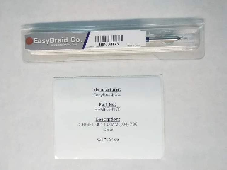 New | in-Stock Easybraid EBM6CH178 Soldering Supplies Arizona US | ASSET CONVERSION SPECIALISTS, INC. #321950