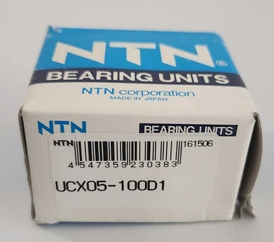 New | in-Stock NTN UCX05-100D1 Cam Feeders | J&J Industrial Supply #543194