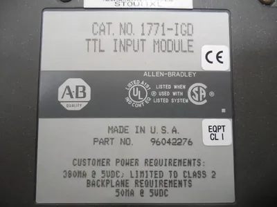 Allen Bradley 1771-IGD PLC-5 TTL Input Module Used